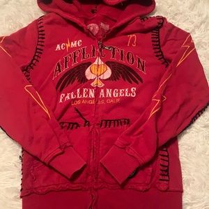 Affliction large sweatshirt